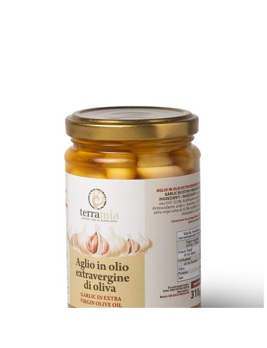 Aglio con olio evo g.280 peso netto