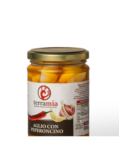 Aglio con peperoncino g.280 peso netto