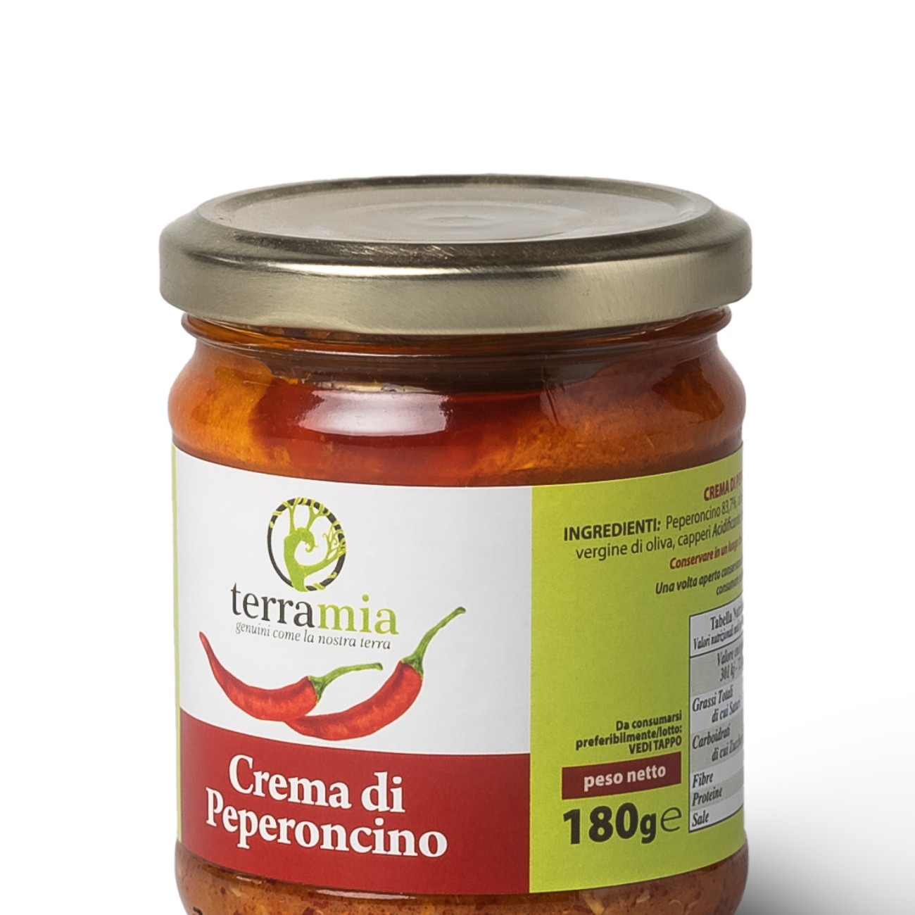 Crema di peperoncino gr 180 peso netto
