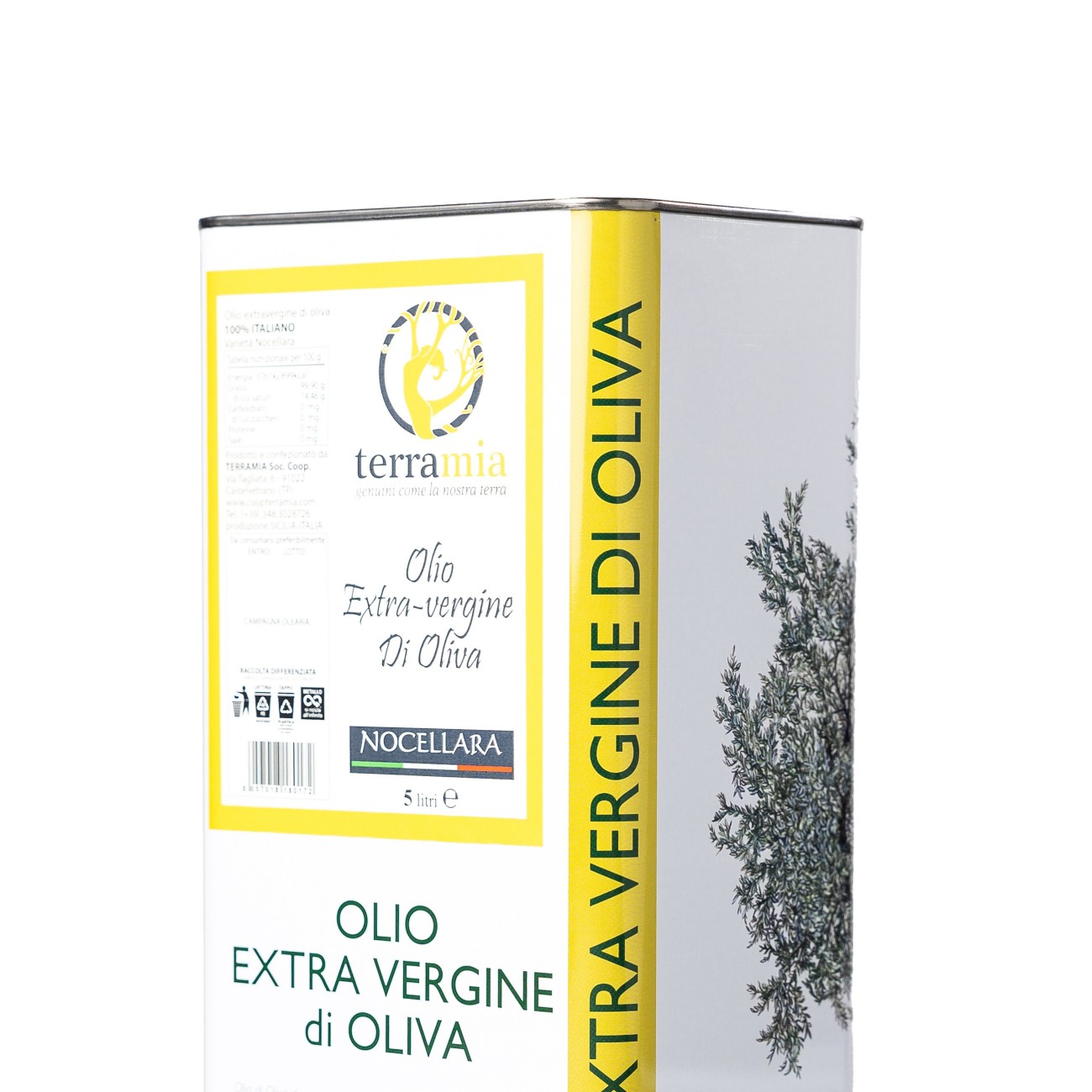 OLIO EXTRAVERGINE DI OLIVA VARIETA' NOCELLARA CAMPAGNA 2024/2025
