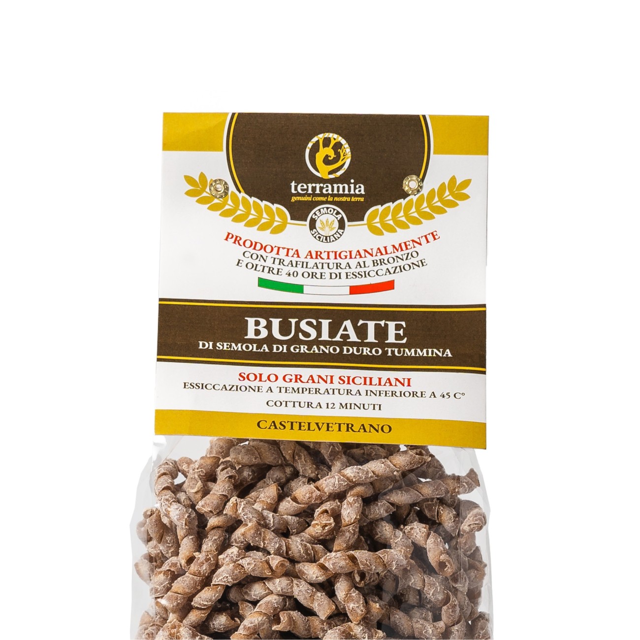 busiata trapanese con tumminia al 70% g.500