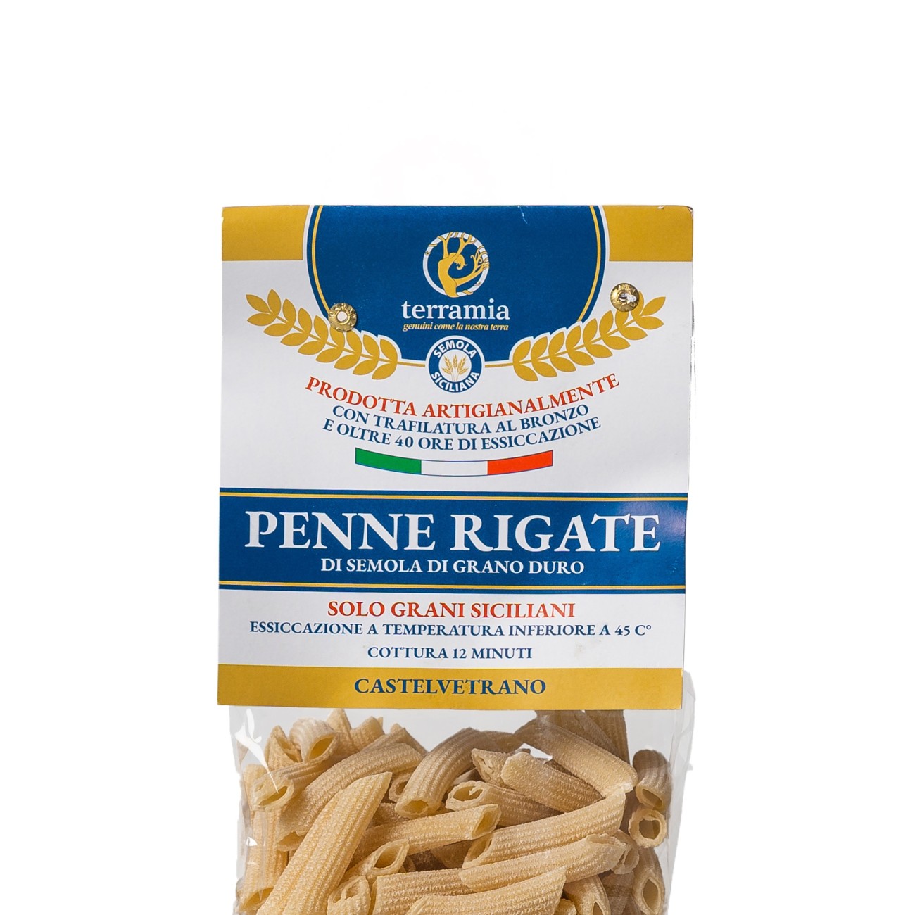 Penne rigate di semola Siciliana gr. 500