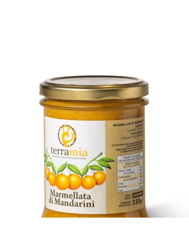 Marmellata di Mandarini vaso ml 314 g. 300