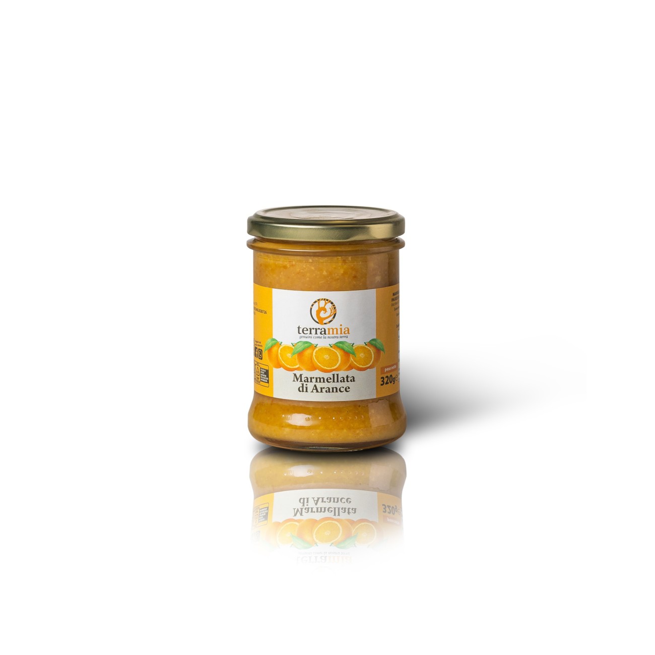 Marmellata di arance vaso ml 314 g 300