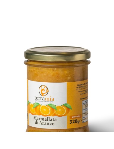 Marmellata di arance vaso ml 314 g 300