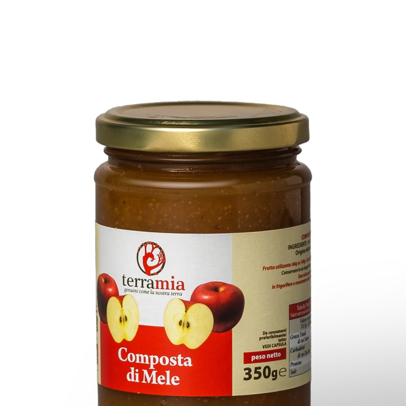 Composta di mele vaso ml 314 g 350