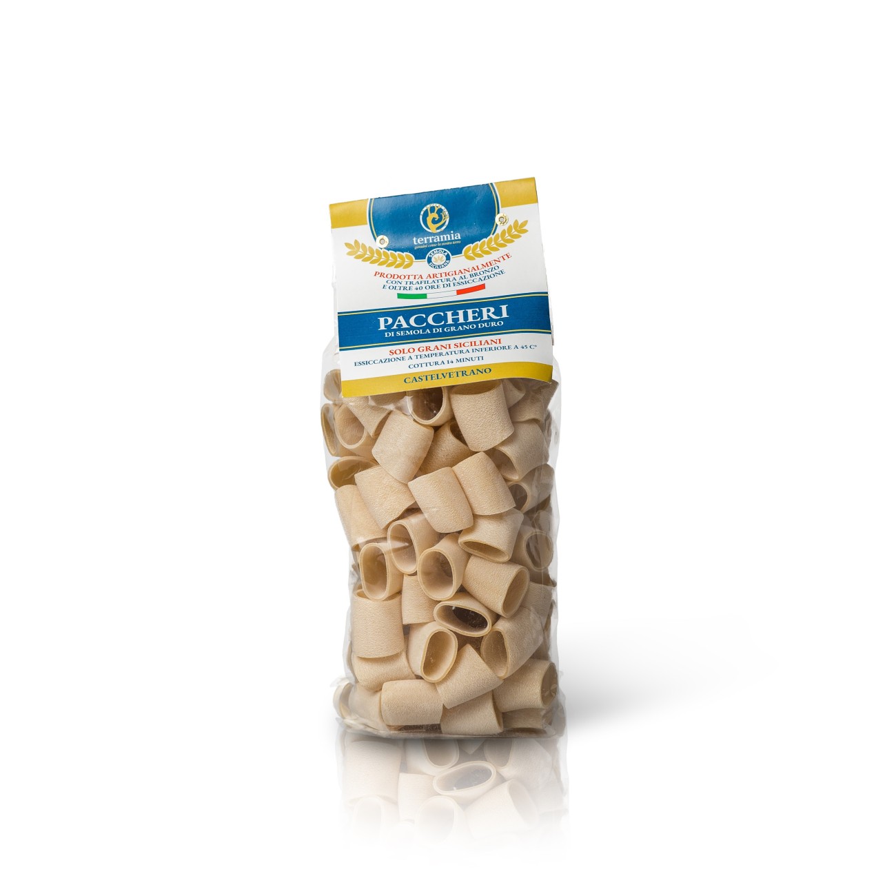 Paccheri di semola Siciliana duro g. 500