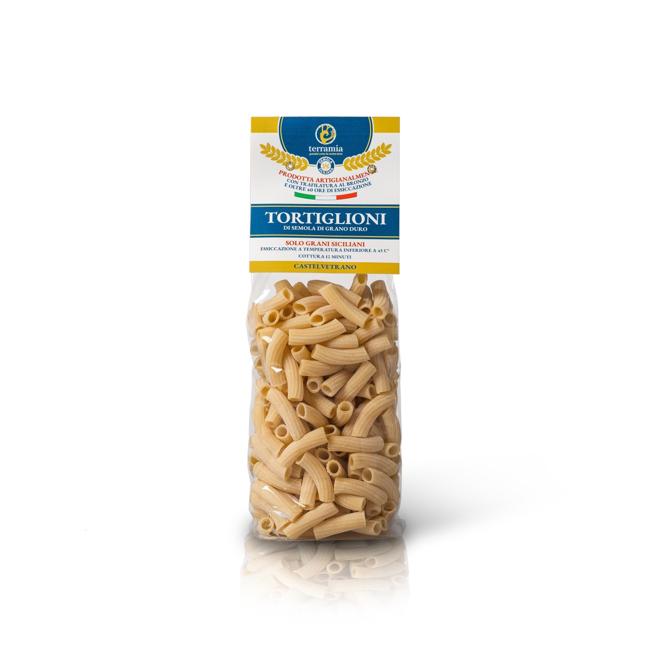 Tortiglioni rigati di semola siciliana g 500