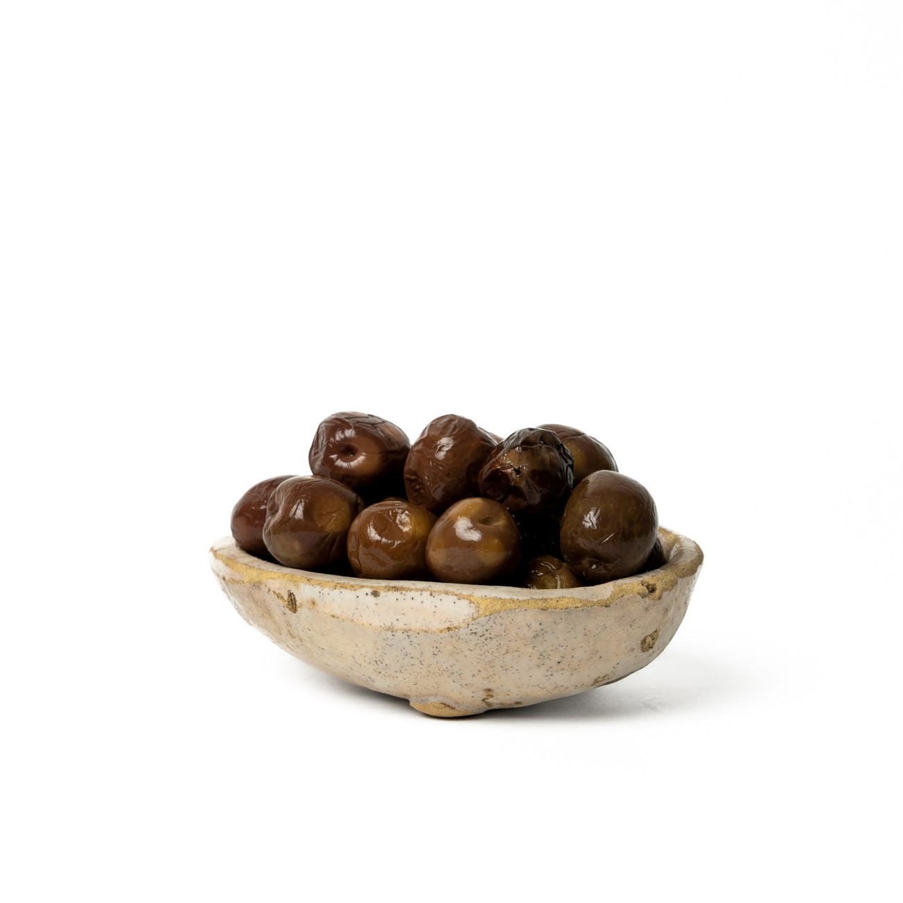 Olive nere infornate in salamoia varietà Nocellara