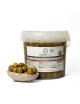 Olive schiacciate varietà Nocellara pezzatura grossa Colossal