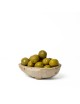 Olive verdi dolci metodo Castelvetrano varietà Nocellara pezzatura grossa Giants