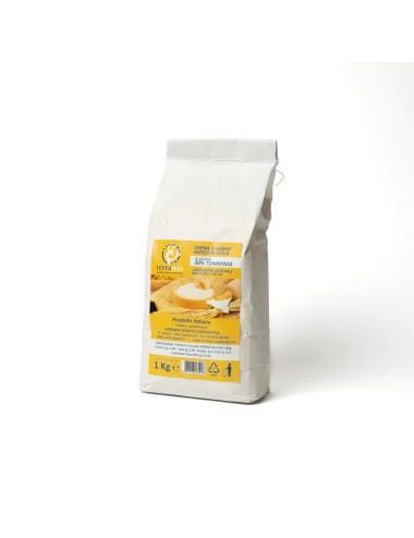 Farina di grano siciliano con aggiunta di tumminia al 30% kg. 1,00