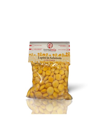 Lupini in Salamoia Naturali Terramia | Legumi Italiani Selezionati (400g - 1000g)