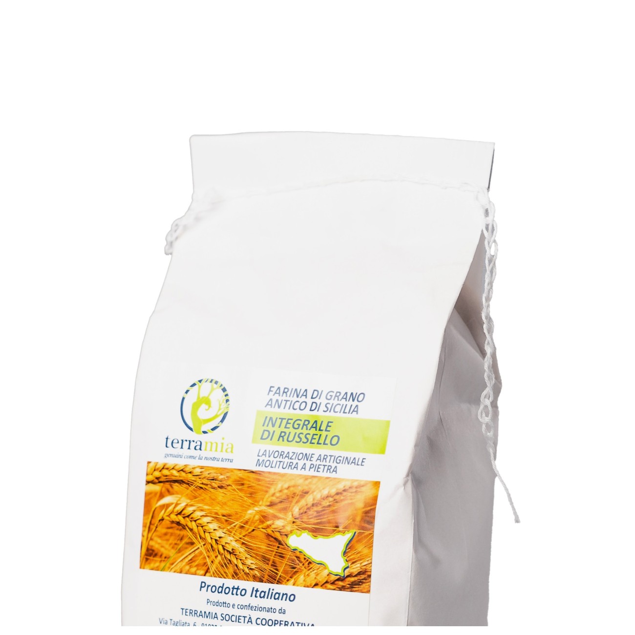 Farina Russello Integrale a Pietra 1kg | Terramia