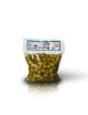 Olive verdi dolci denocciolate metodo Castelvetrano in salamoia varietà Nocellara del Belice