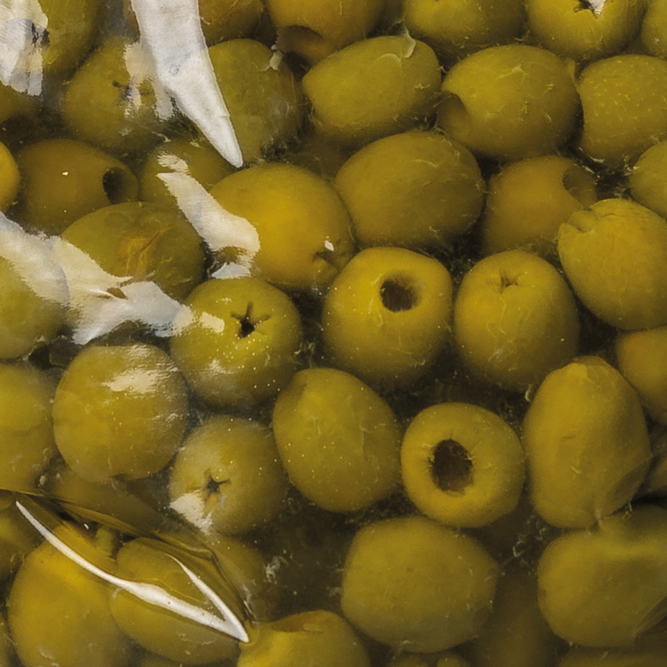 Olive verdi dolci denocciolate metodo Castelvetrano in salamoia varietà Nocellara del Belice