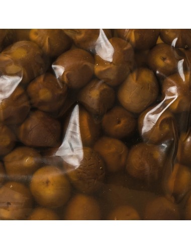 Olive nere al forno Biologiche  Nocellara in salamoia lavorazione acqua e sale in busta