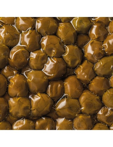 Olive schiacciate con aggiunta di solo olio evo