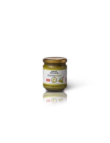 Patè di olive verdi varietà nocellara 180 g.