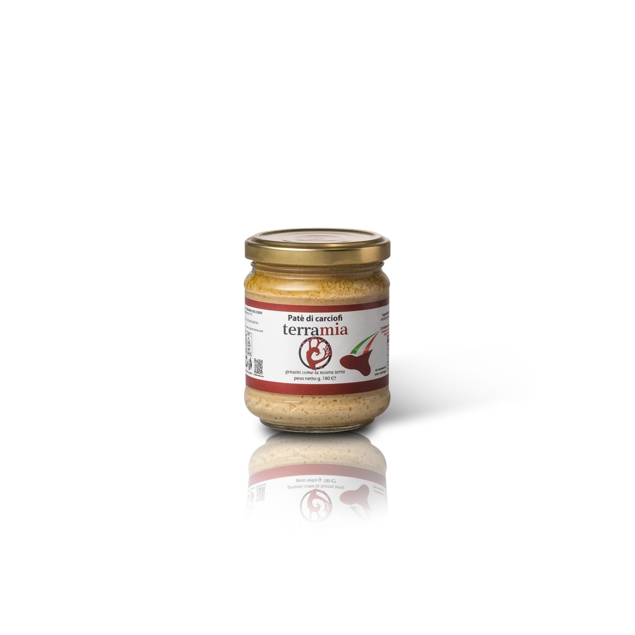 Patè di carciofi conditi 180 g.