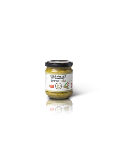 Patè di olive con finocchetto 180 g.