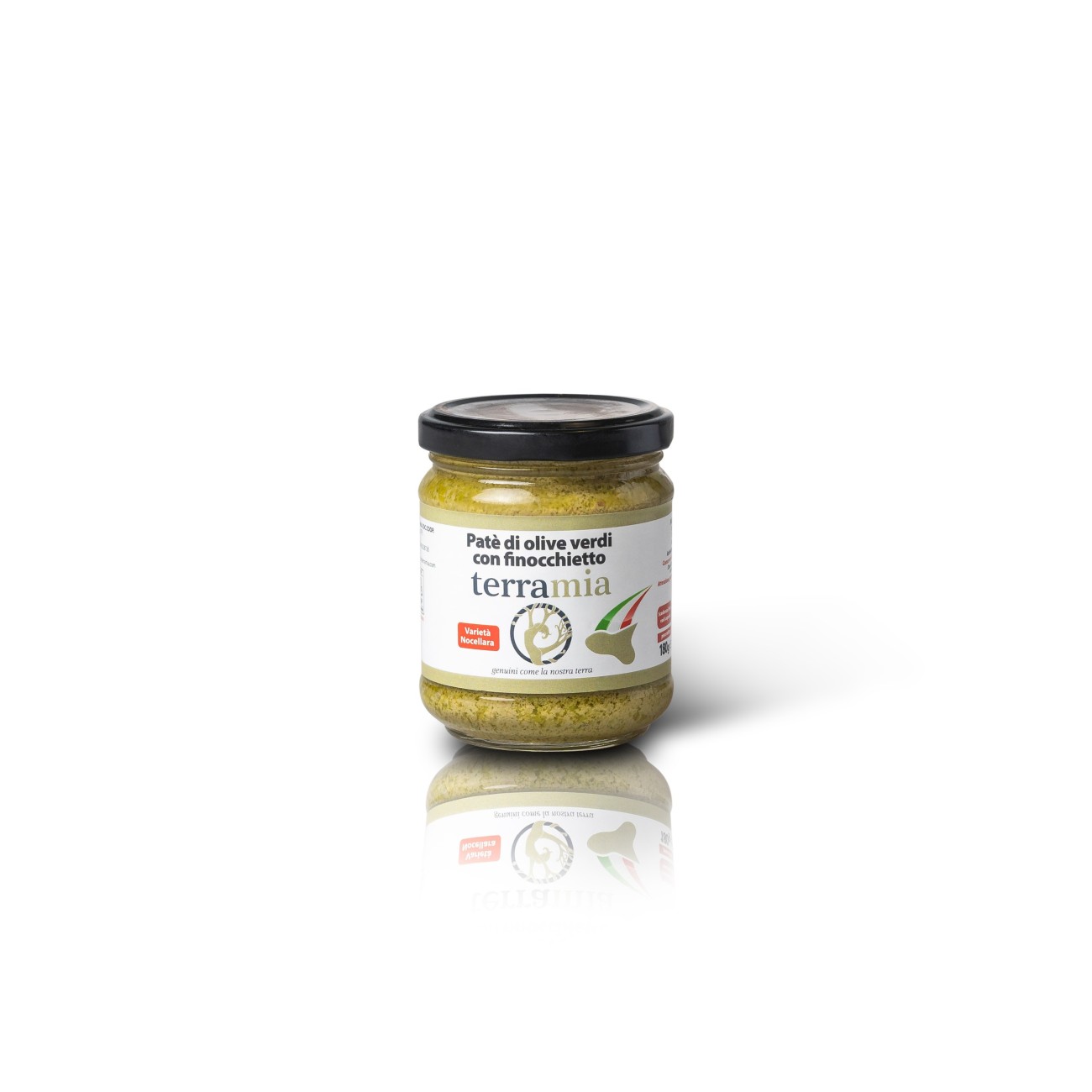 Patè di olive con finocchetto 180 g.