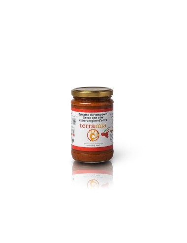 Concentrato di pomodoro secco e olio evo vaso ml 314 g.300