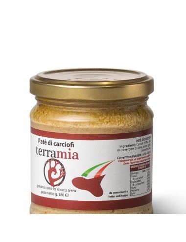 Patè di carciofi conditi